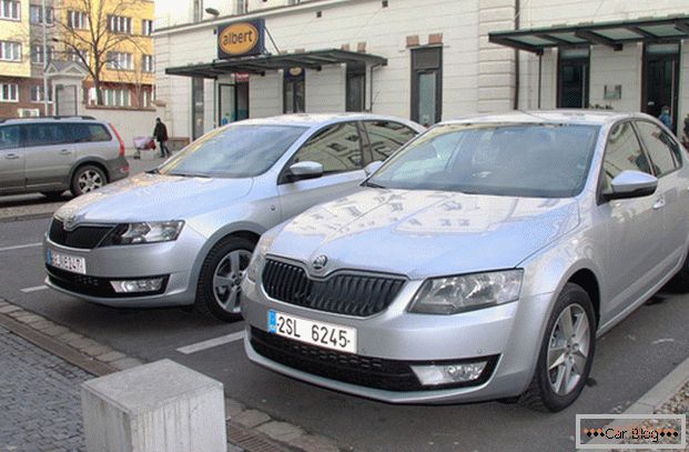 Скода Оцтавиа и Rapid - оба автомобиля заслужили доверие российских водителей