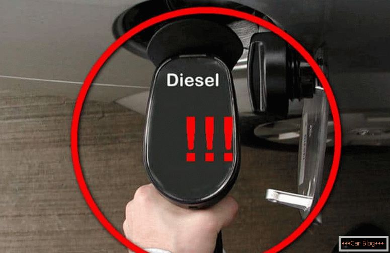 како ће се кола понашати, ако се уместо дизел, сипају бензин