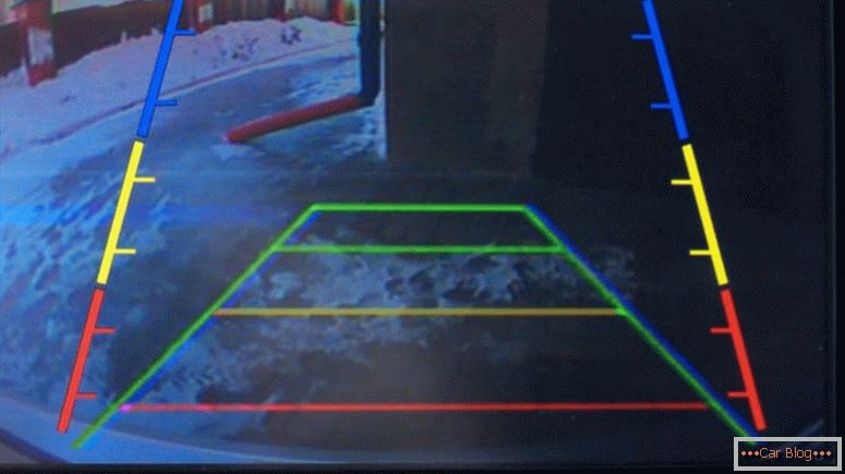 паркинг сензори са камером из задњег стакла