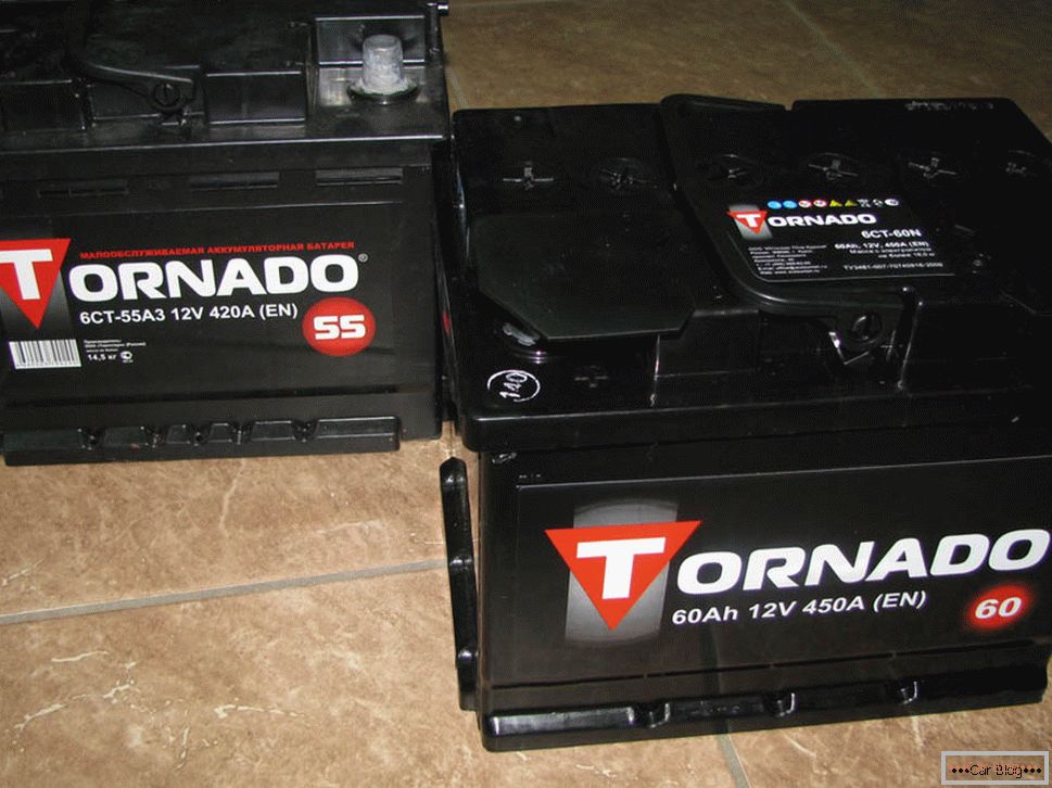 Тип Торнадо Батерије
