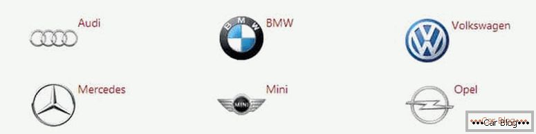 где пронаћи списак брендова немачких аутомобила