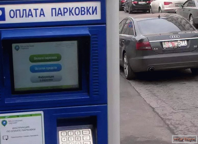 који су начини плаћања за паркинг у Москви